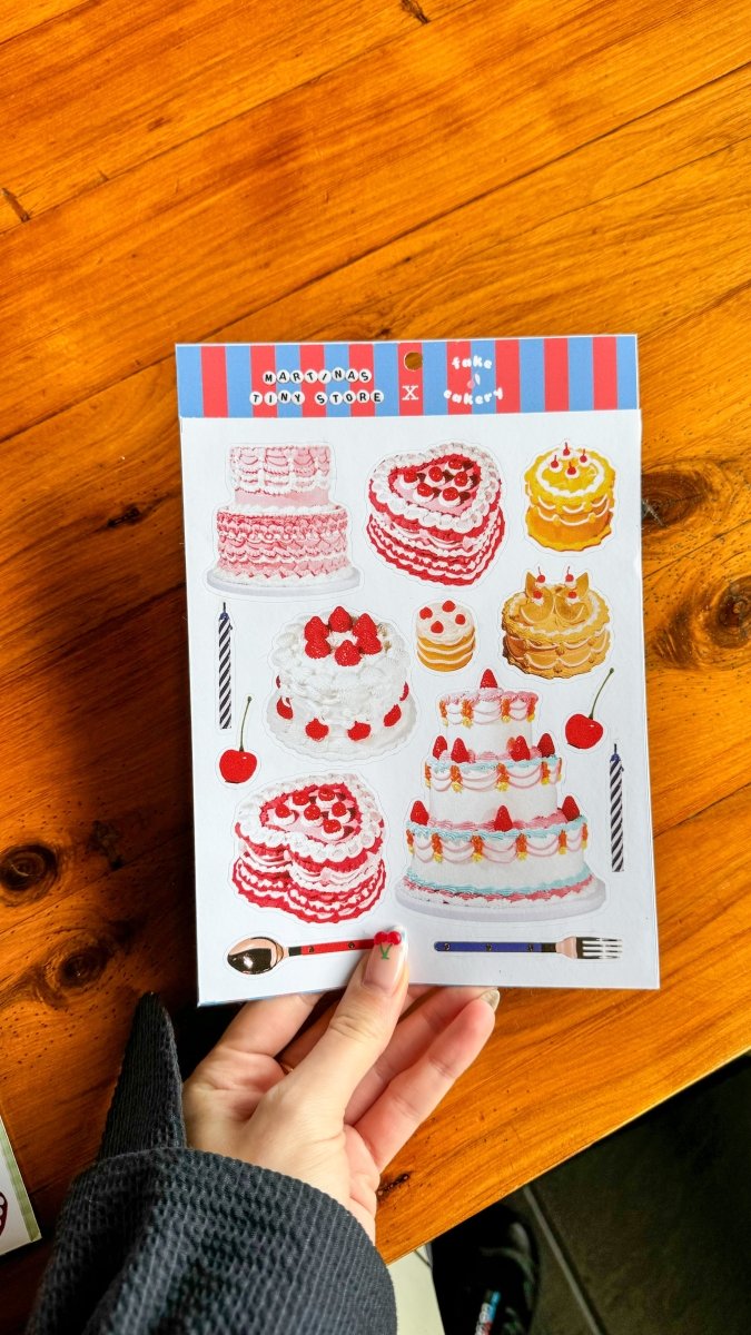 FAKECAKERY Cake Stickers - TINYSTORETINYSTORETangible