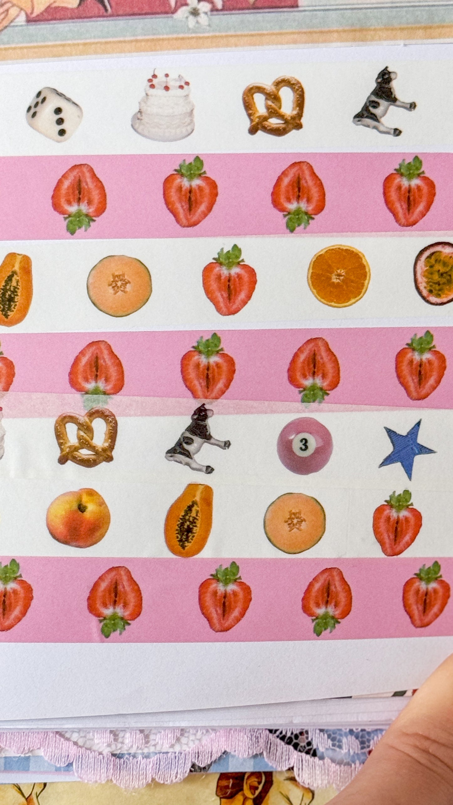 Strawberry Washi Tape