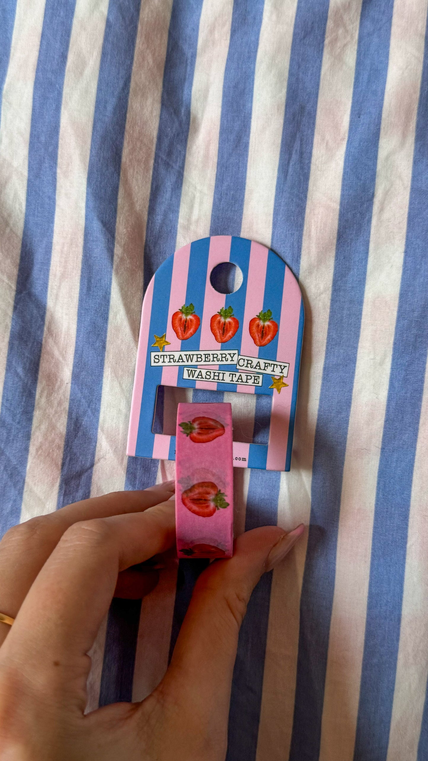 Strawberry Washi Tape