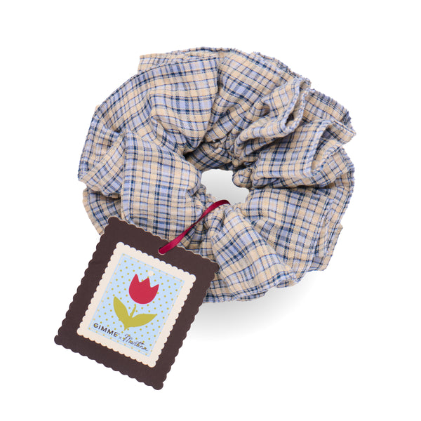 P.S. Plaid Scrunchie