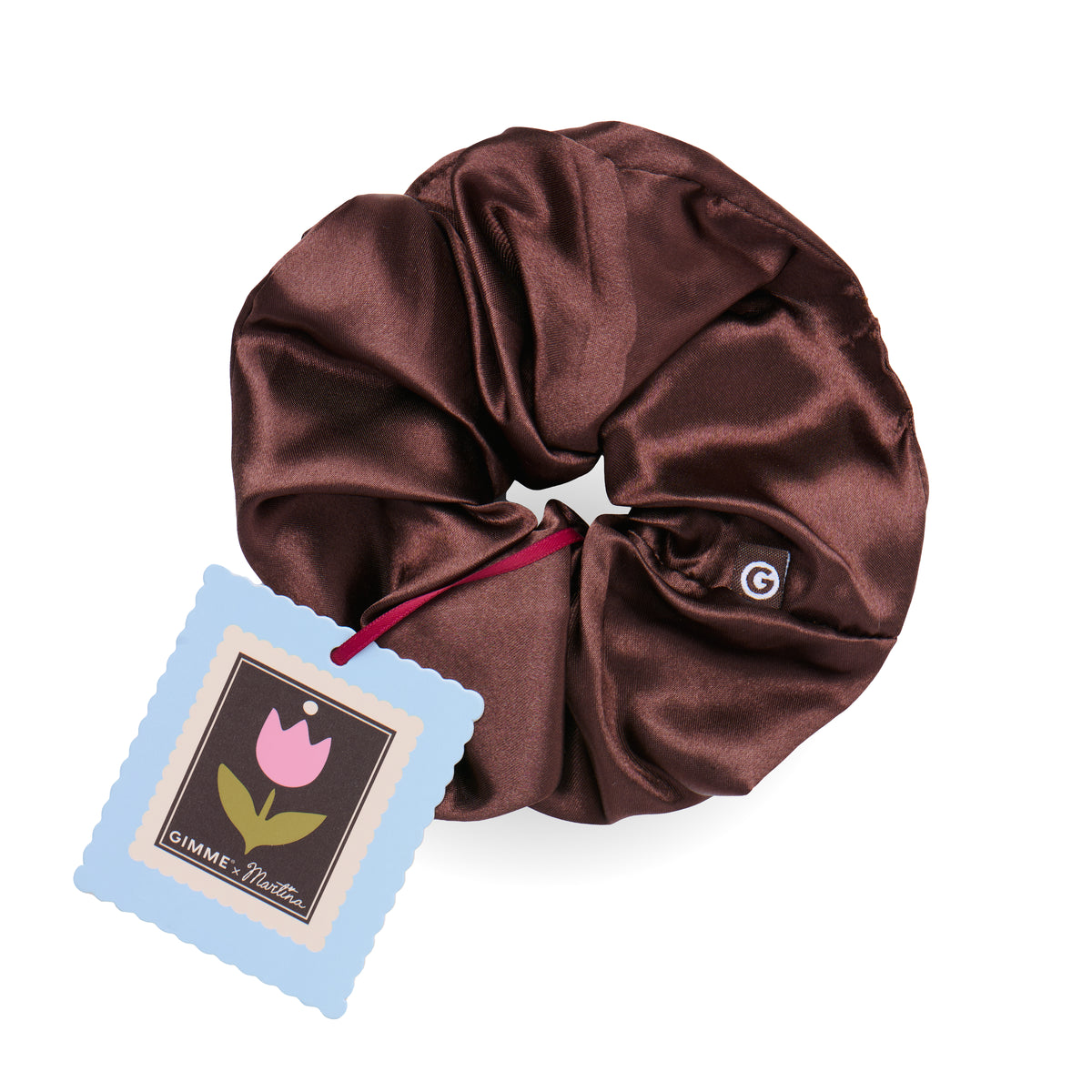 Forever Yours Satin Scrunchie
