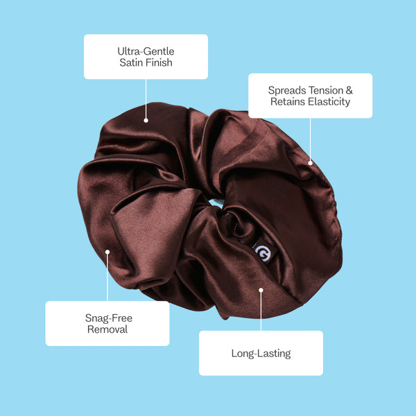 Forever Yours Satin Scrunchie
