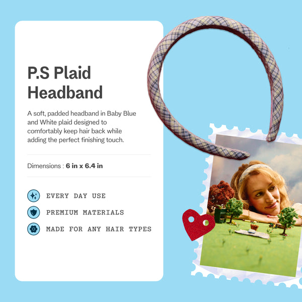 PS. Plaid Headband