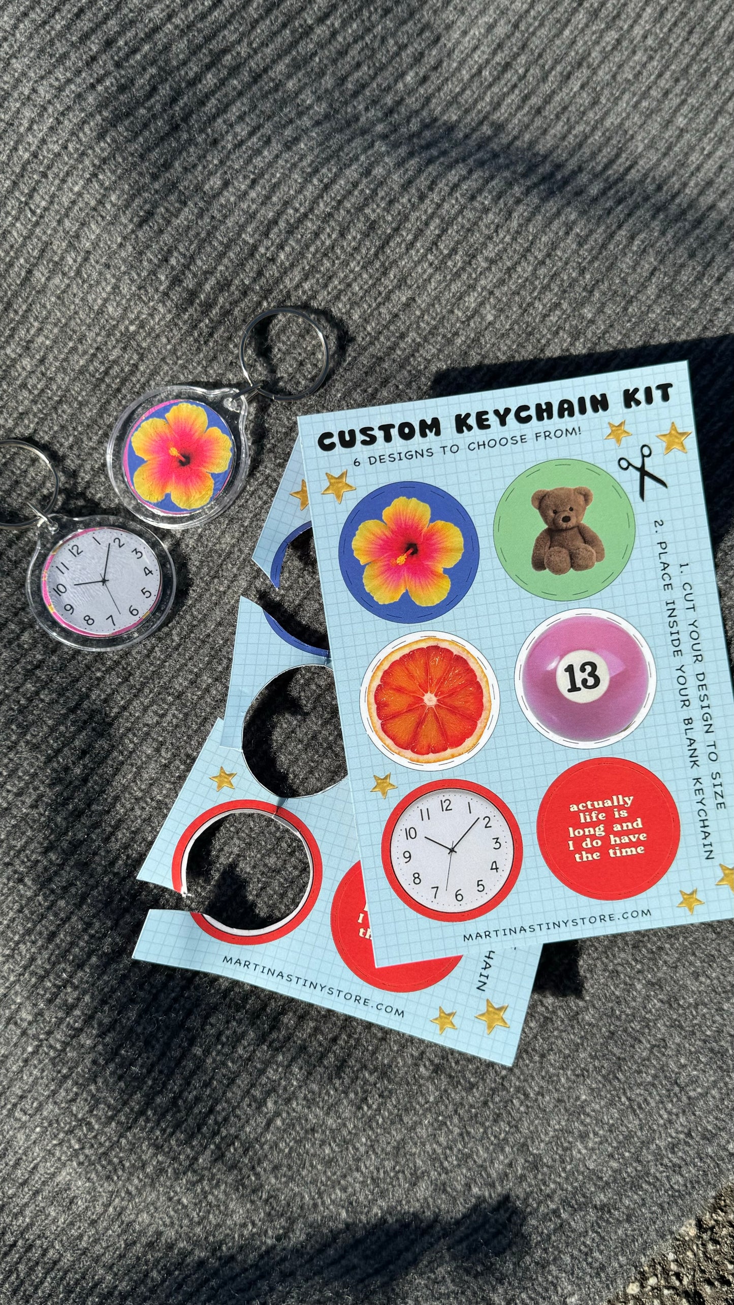 *LIMITED* ⏰⭐️Crafty Custom Keychain Starter Kit ⭐️