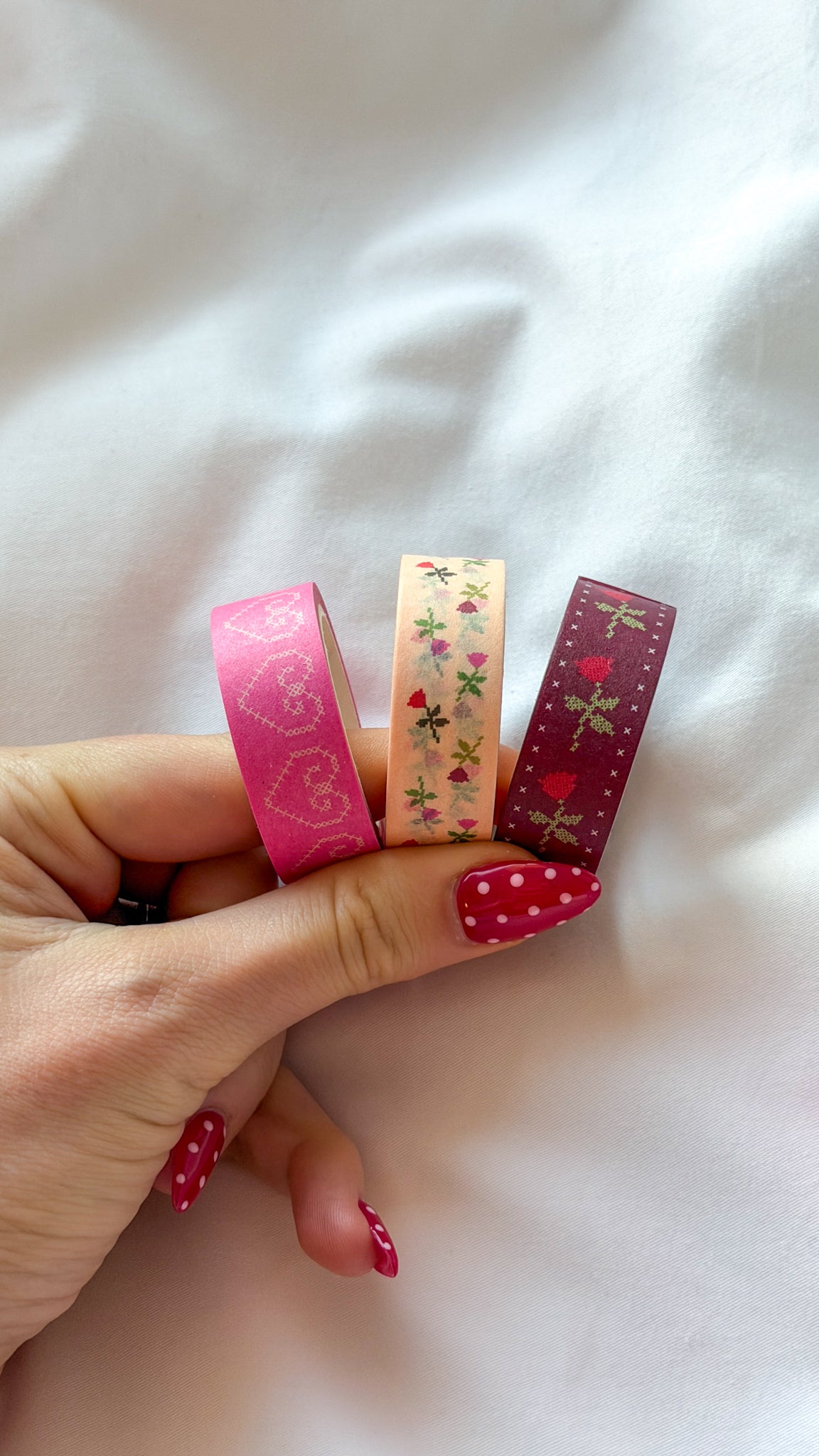 Rose Washi Trio
