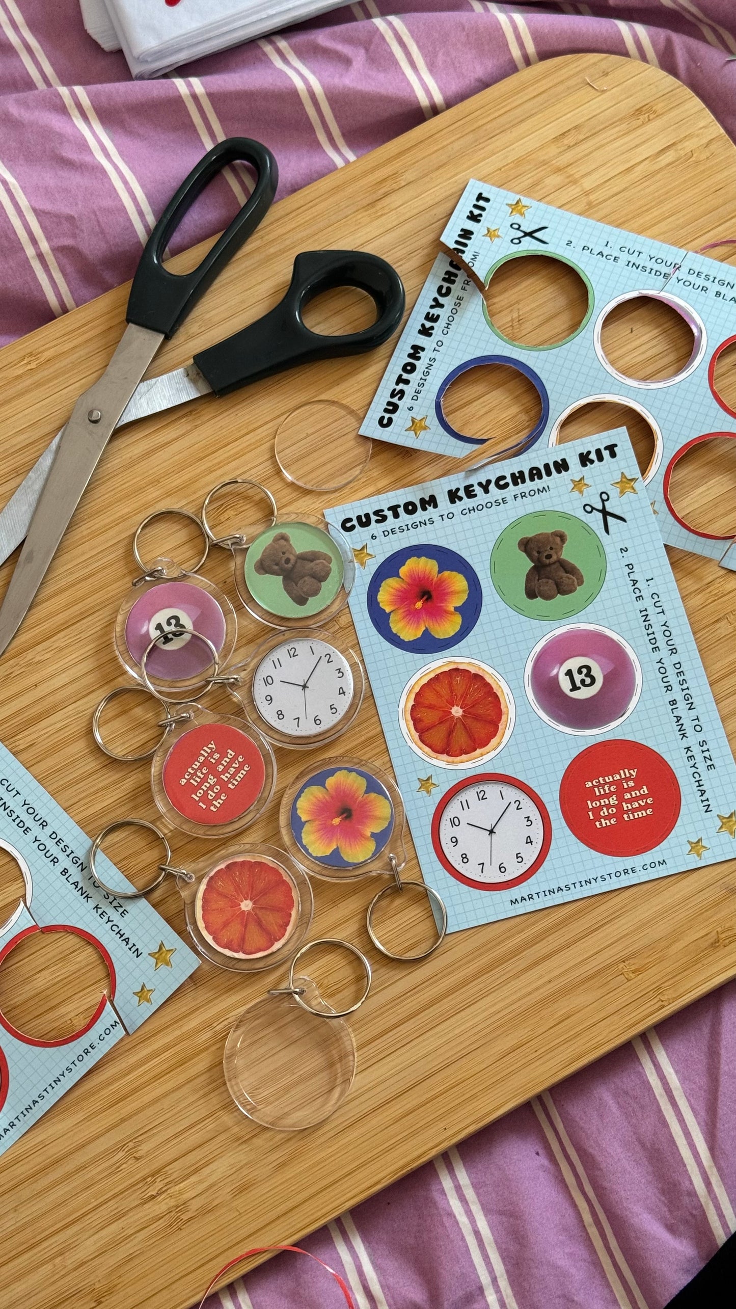 *LIMITED* ⏰⭐️Crafty Custom Keychain Starter Kit ⭐️