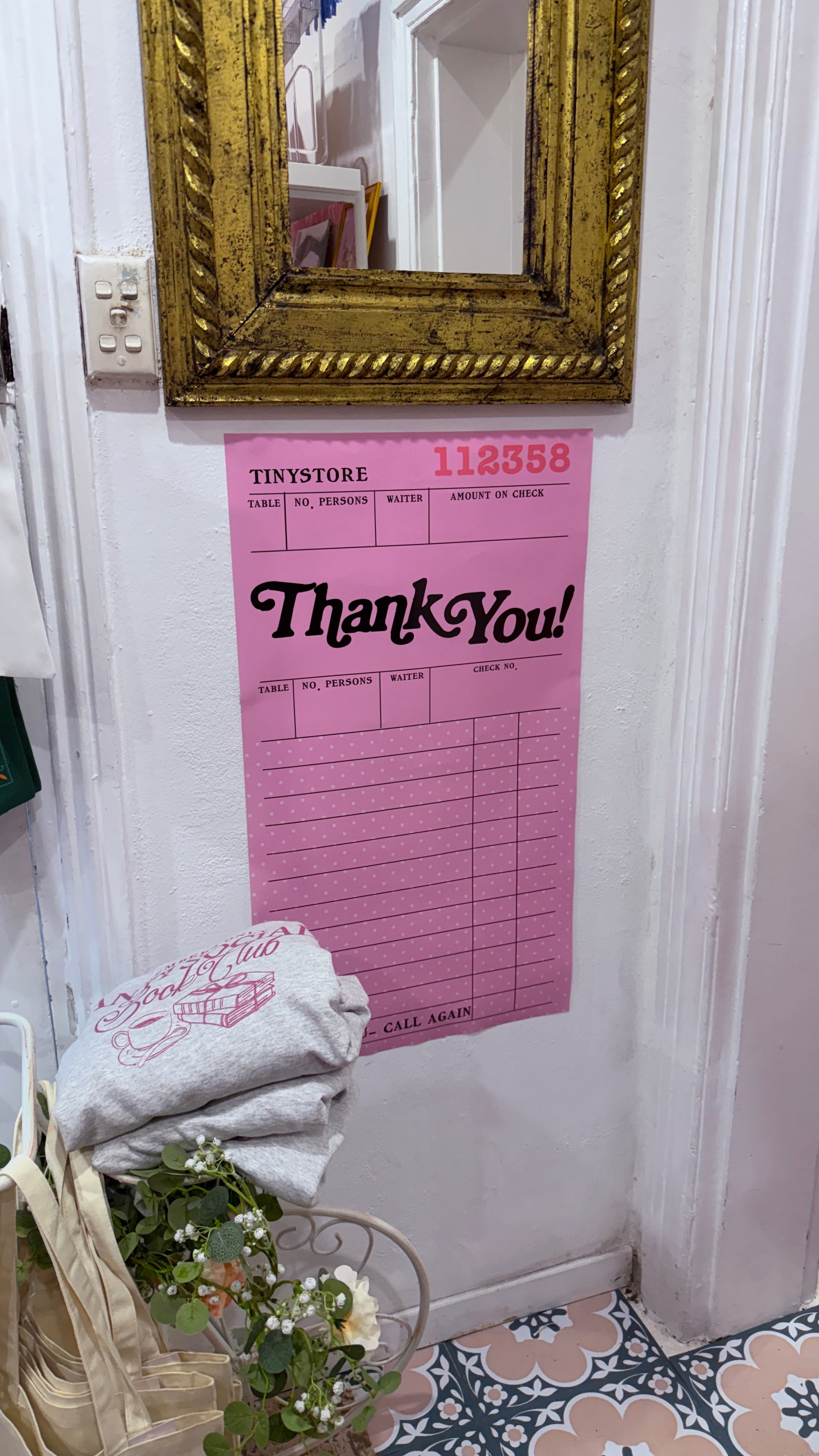 Print at Home JUMBO event cheque