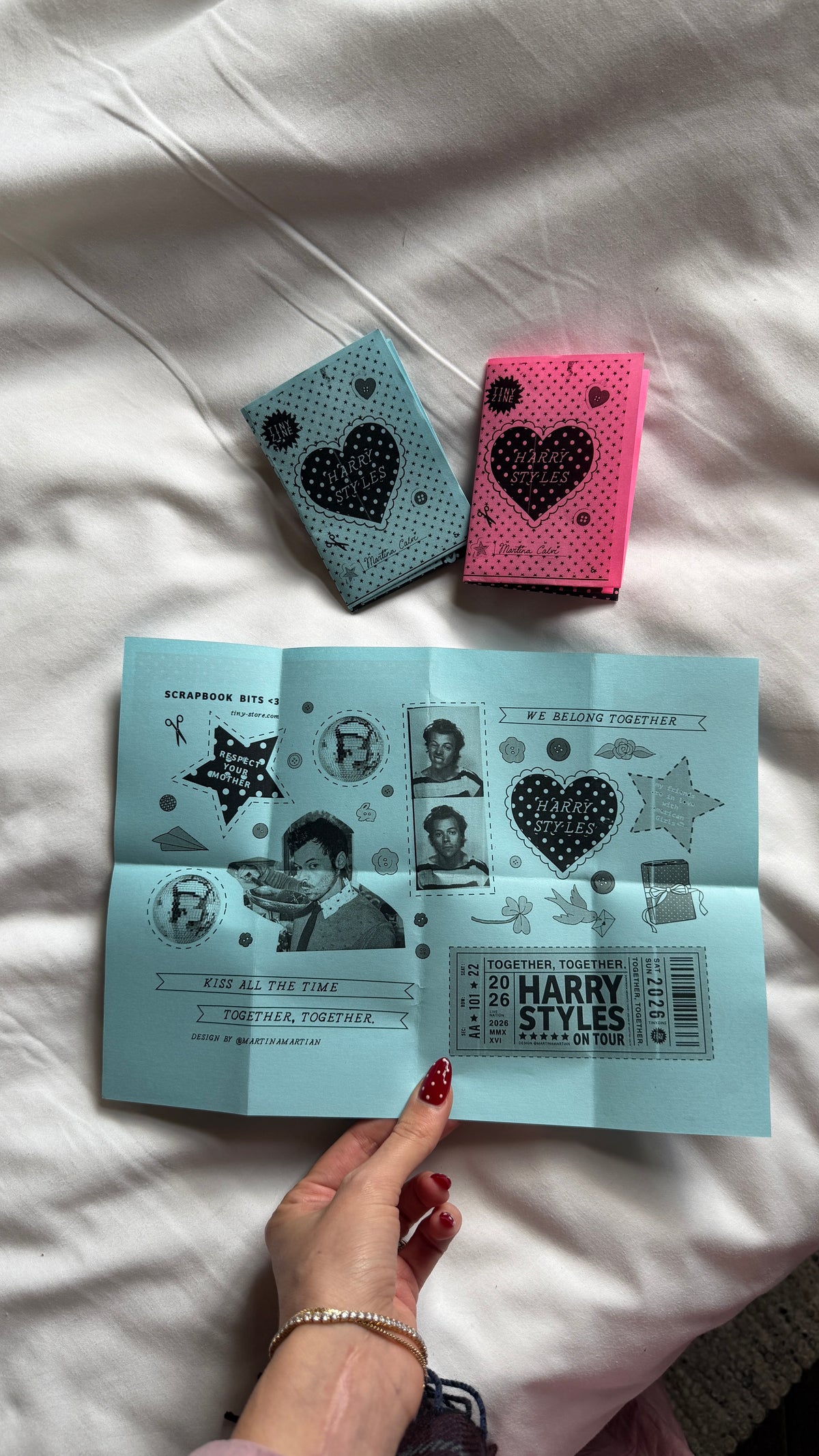 (FREE Printable) Harry Styles Tour Zine!