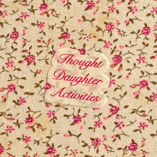 Thought Daughter Stickersheet (Limited Edition!)