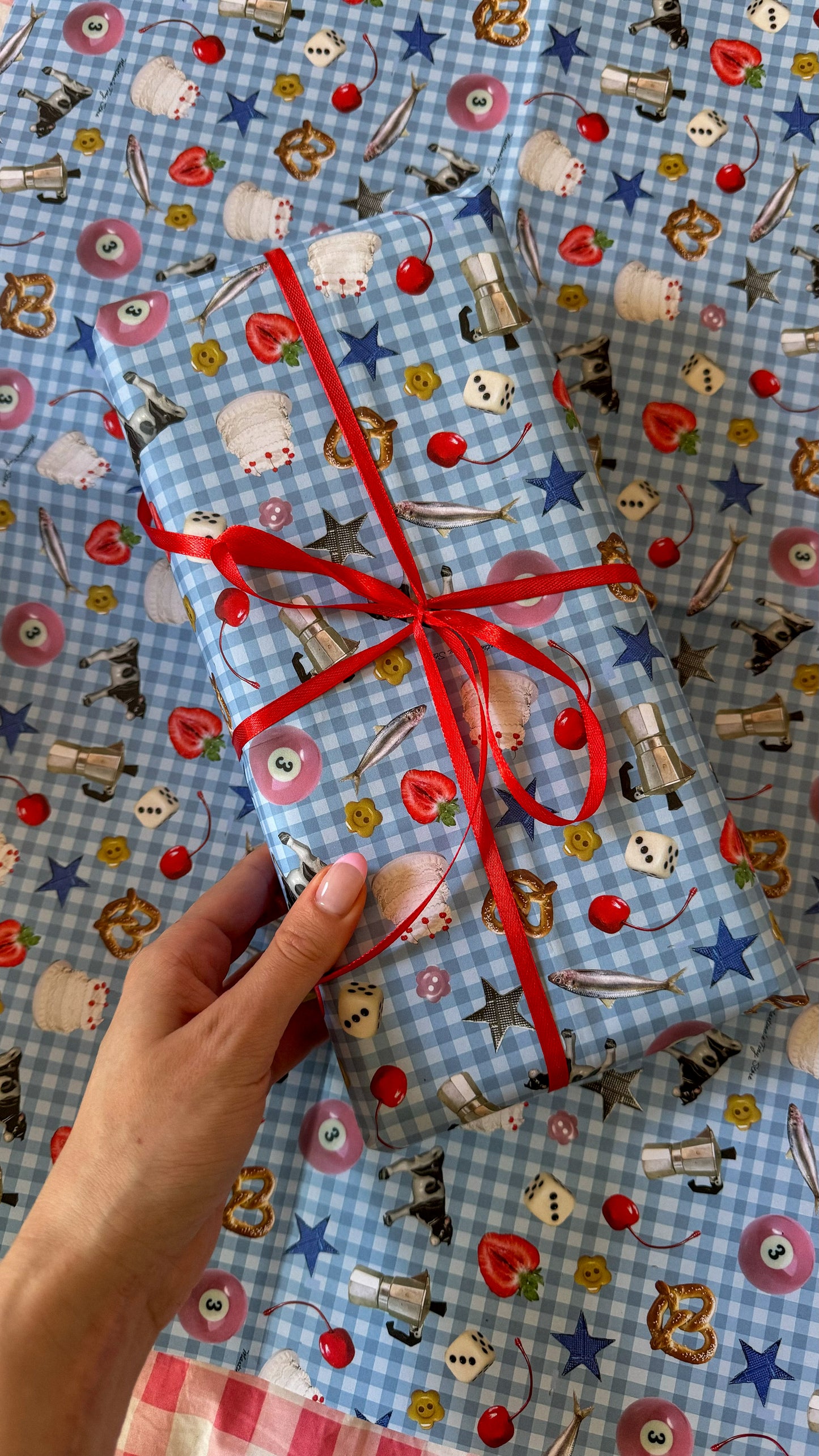 Trinkets Wrapping paper