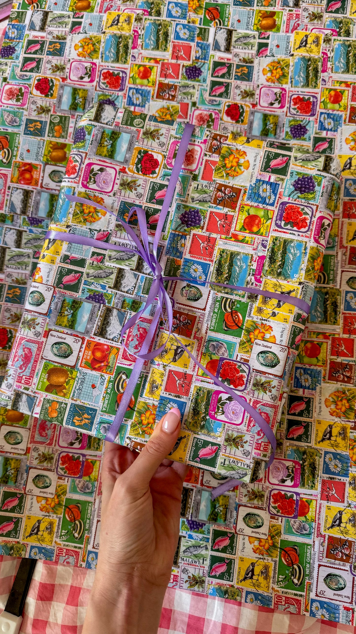 Stamps Wrapping paper