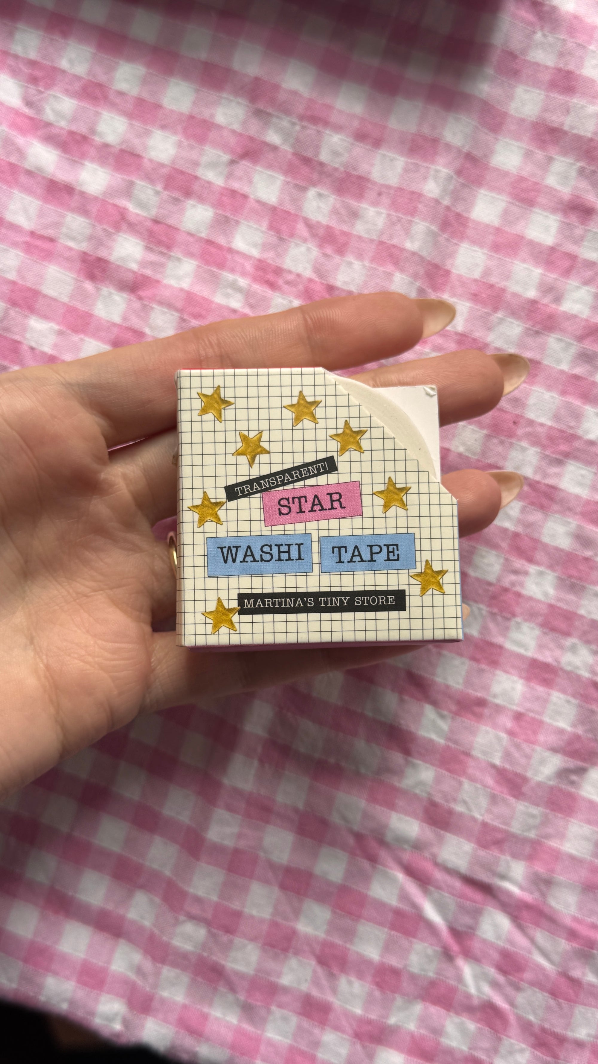(Limited edition) Star Sticker Washi Tape