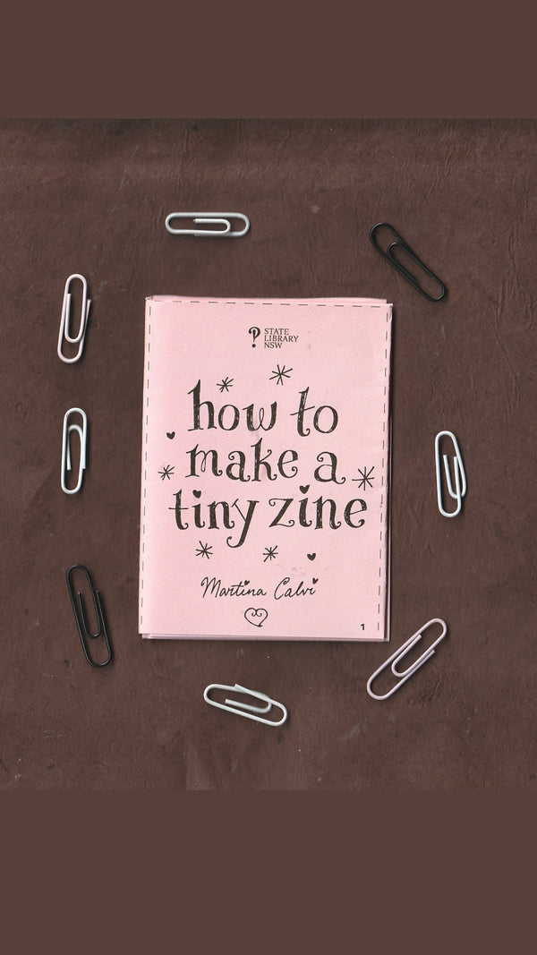 Print At Home Zine Guide + DIY Template
