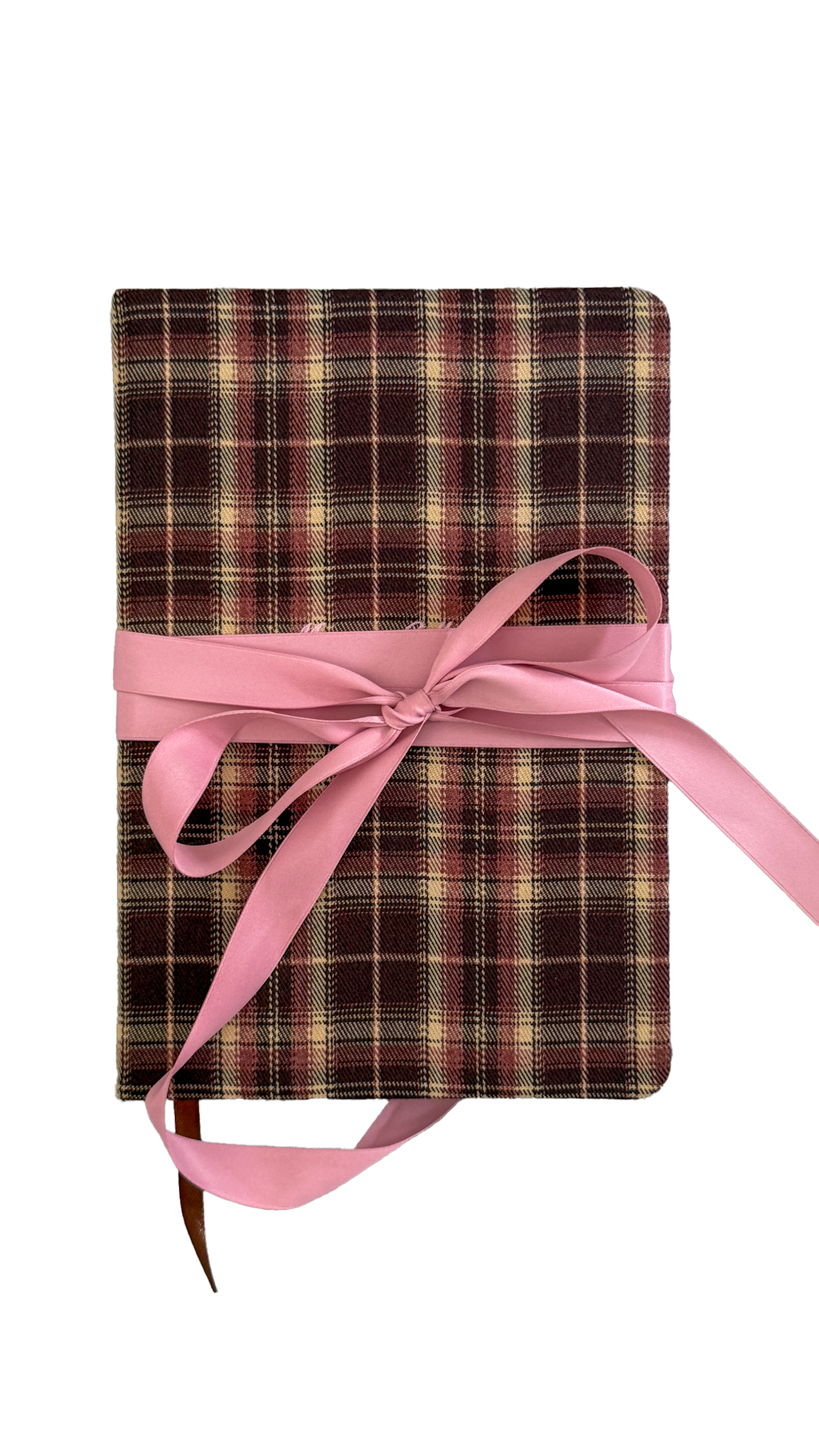 Restocking April: Plaid ‘Fawn’ Ribbon Journal
