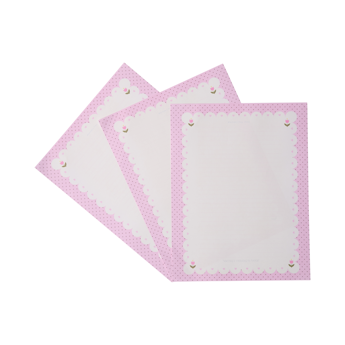 Letter Writing Pad- Pink