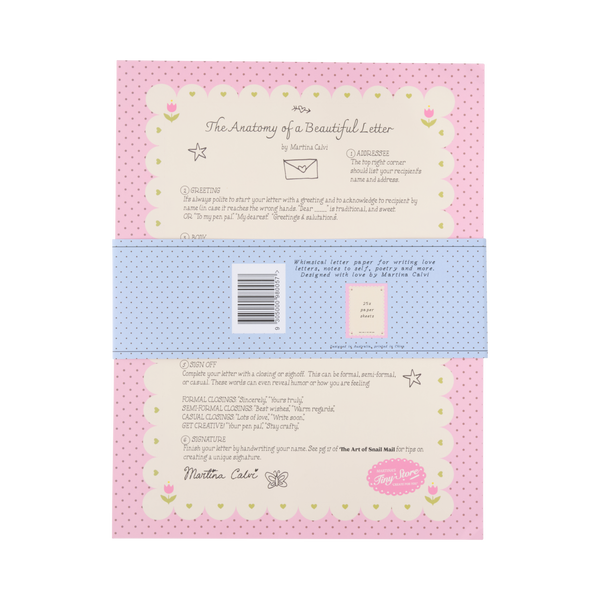 Letter Writing Pad- Pink