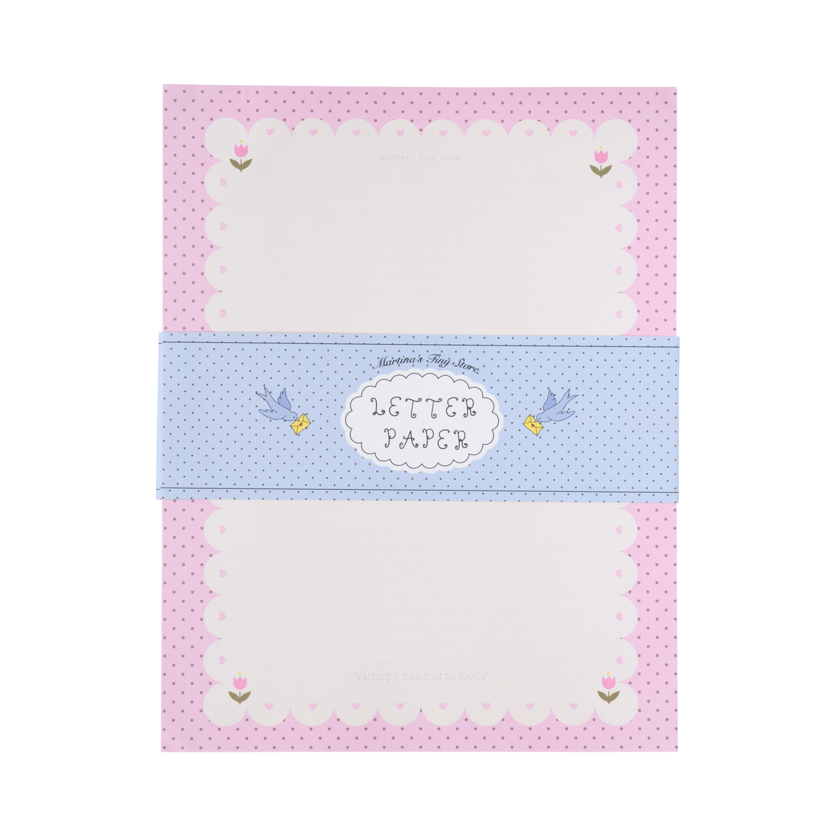 Letter Writing Pad- Pink