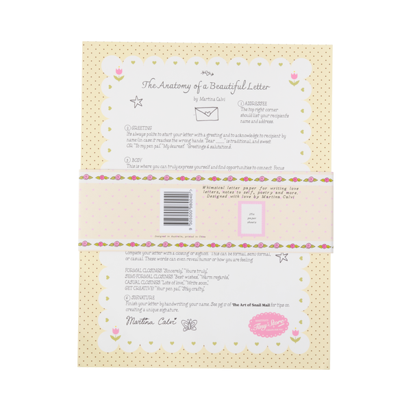 Letter Writing Pad- Whimsy