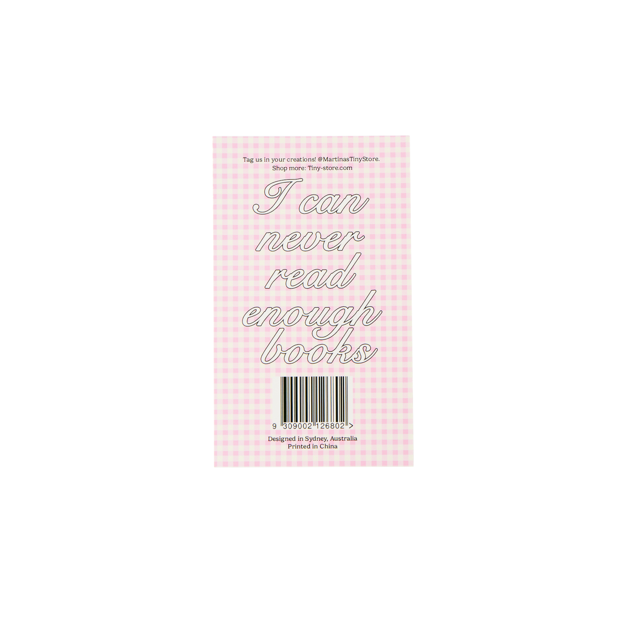 NEW: Library Card Reading Log/ Memo Pad