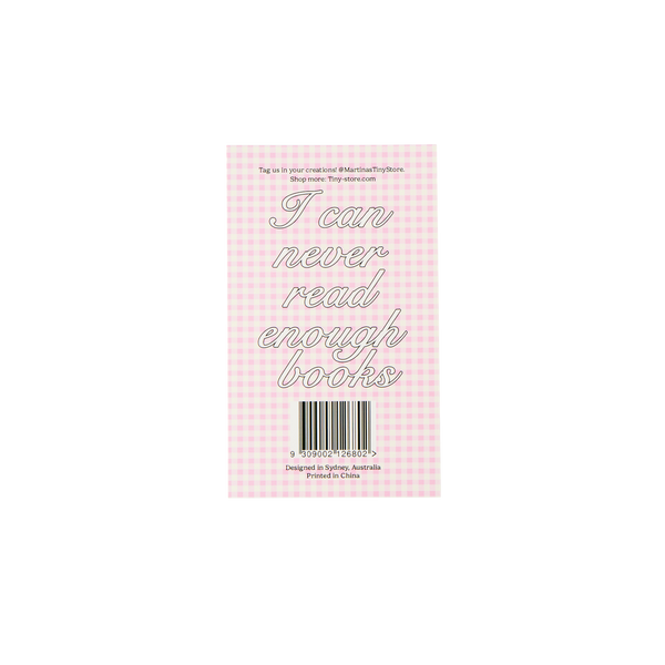 NEW: Library Card Reading Log/ Memo Pad