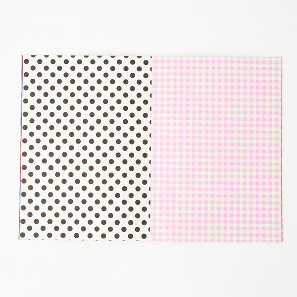 Martinas kleines Buch mit Scrapbooking-Papieren (Ausgabe 3: Punkte und Streifen!)