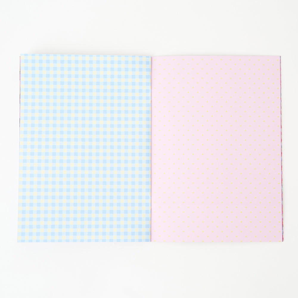 Martinas kleines Buch mit Scrapbooking-Papieren (Ausgabe 3: Punkte und Streifen!)