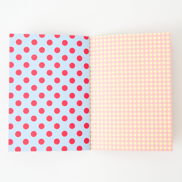 Martinas kleines Buch mit Scrapbooking-Papieren (Ausgabe 3: Punkte und Streifen!)