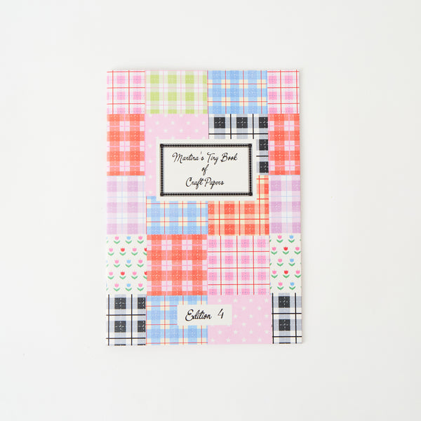 Martina’s Tiny Book of Scrapbooking Papers (Edition 4: Plaid & Stars!)