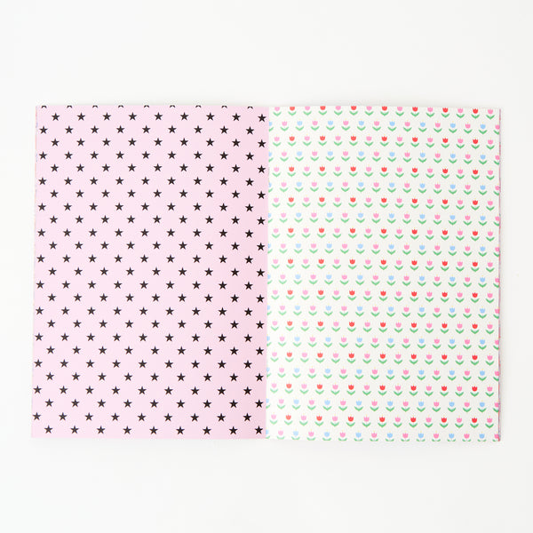 Martina’s Tiny Book of Scrapbooking Papers (Edition 4: Plaid & Stars!)