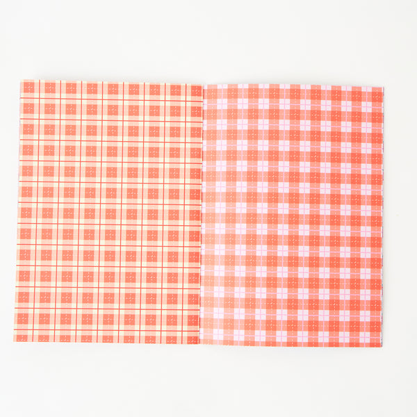 Martina’s Tiny Book of Scrapbooking Papers (Edition 4: Plaid & Stars!)