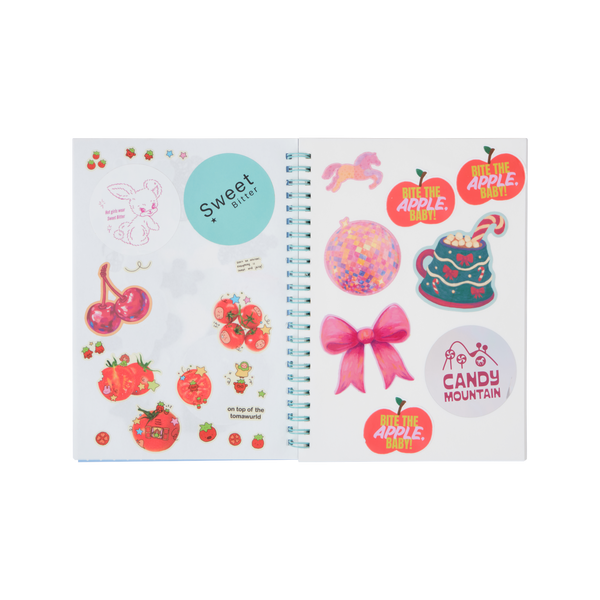 NEW: Sticker Collection Album- Reusable Release Book
