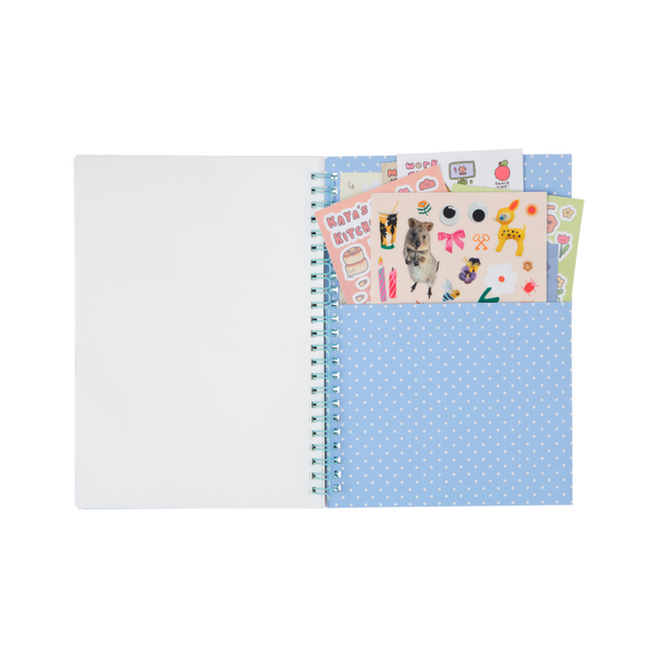 NEW: Sticker Collection Album- Reusable Release Book