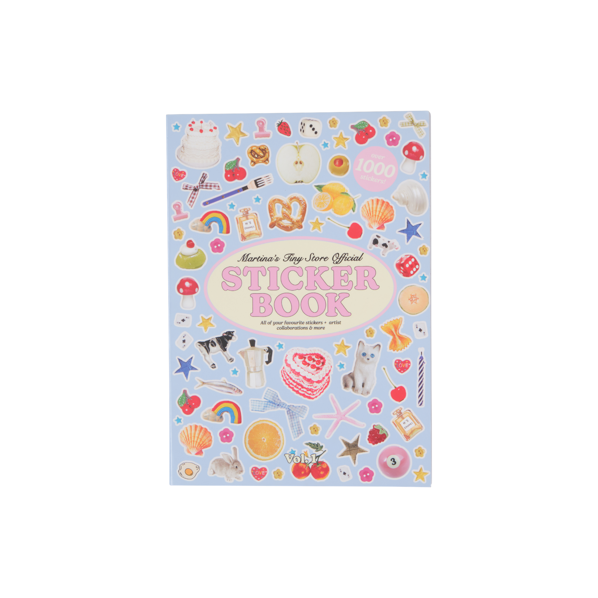 Livre d'autocollants officiel Vol. 1 (2e édition, expédition fin juillet 2025) Mises à jour mineures des pages + couverture mise à jour