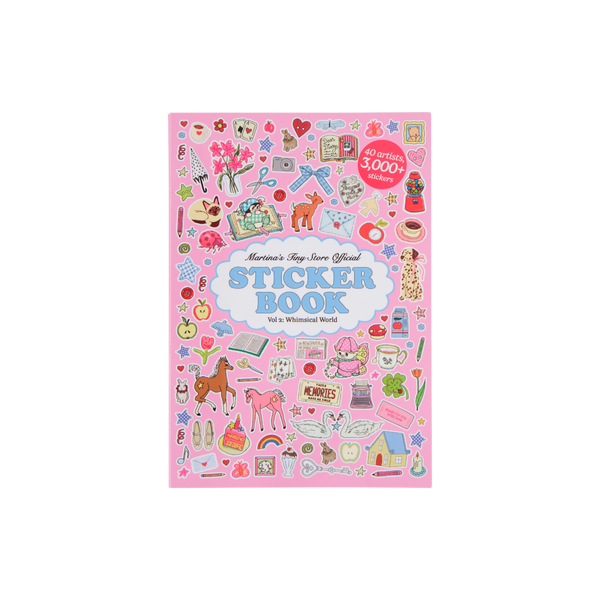 Livre d'autocollants officiel Vol. 1 (2e édition, expédition fin juillet 2025) Mises à jour mineures des pages + couverture mise à jour