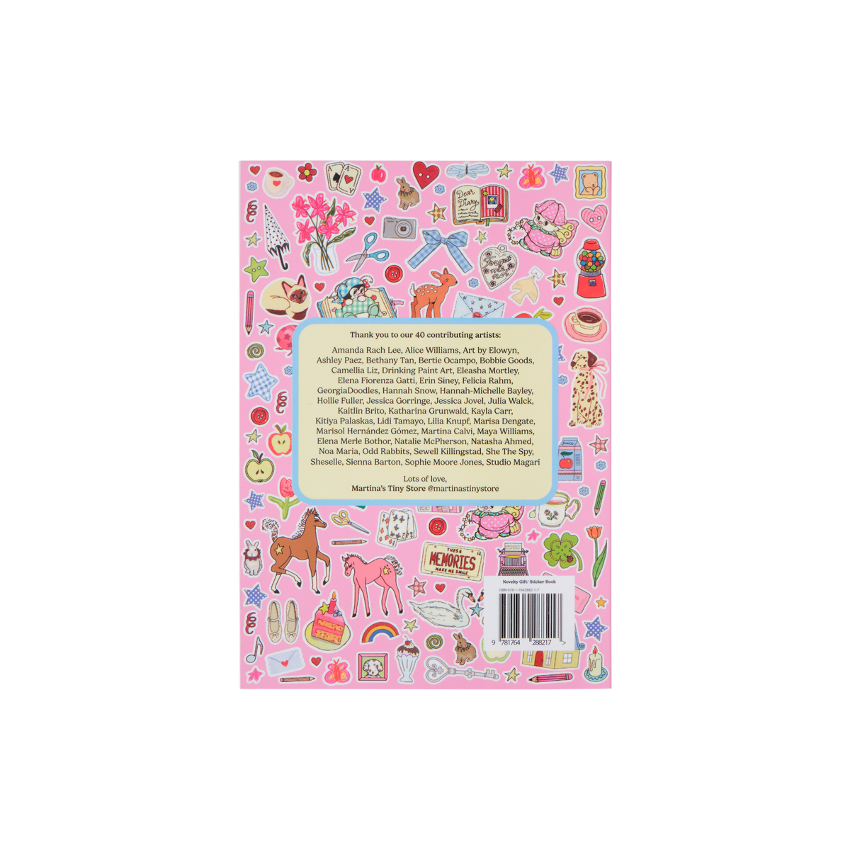 Official STICKER BOOK Vol. 2: Whimsical World (just restocked) – TINYSTORE