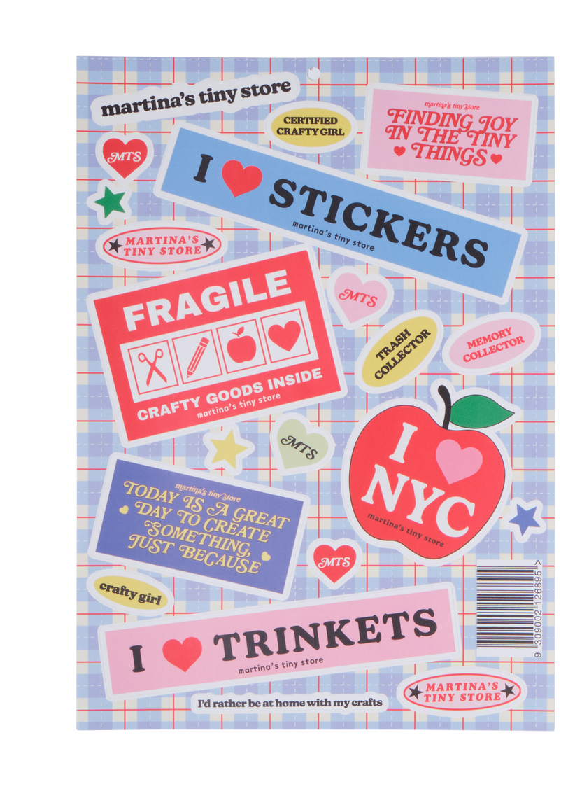 MTS Official Merch Stickers – TINYSTORE