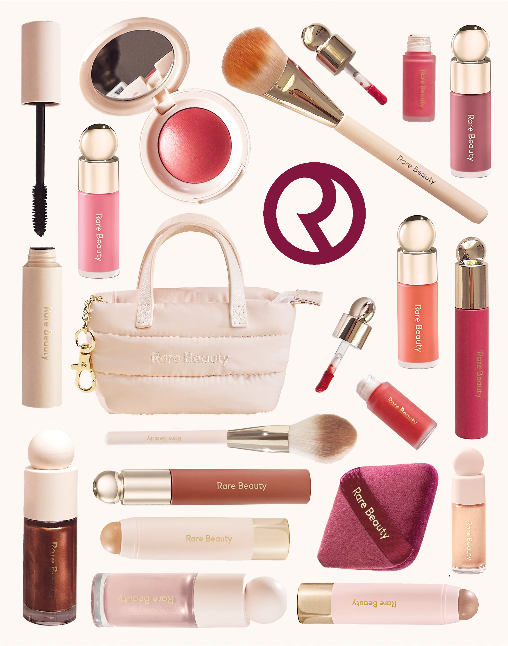 Rare Beauty x Martina's Tiny Store Stickerbogen