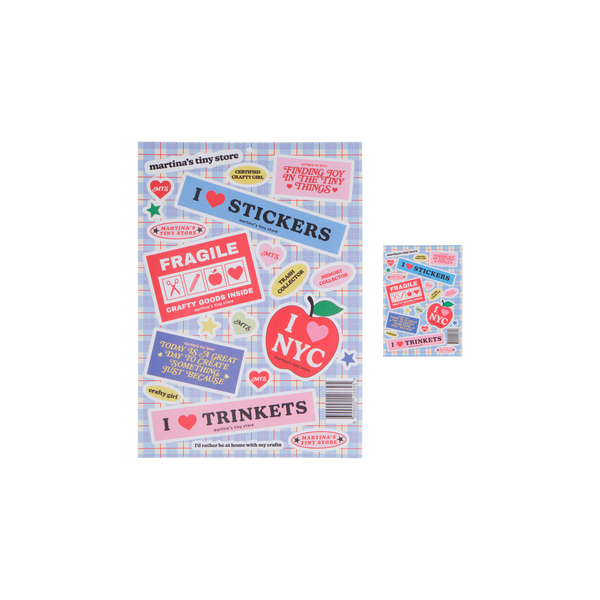 NEW: Teeny Tiny Stickersheet