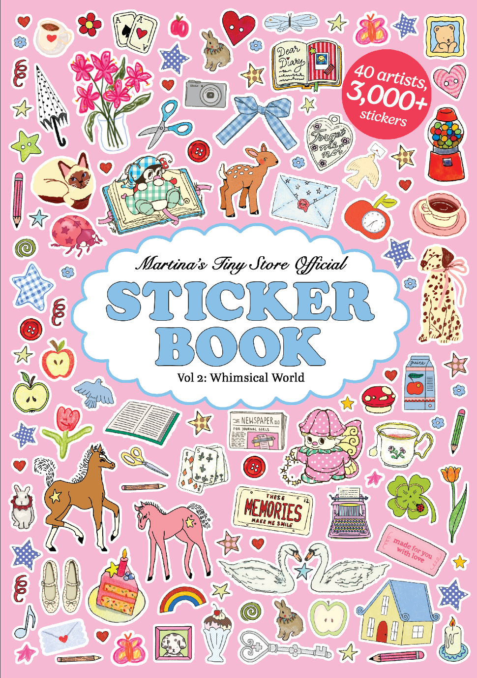 Coming soon: Official STICKER BOOK Vol. 2: Whimsical World
