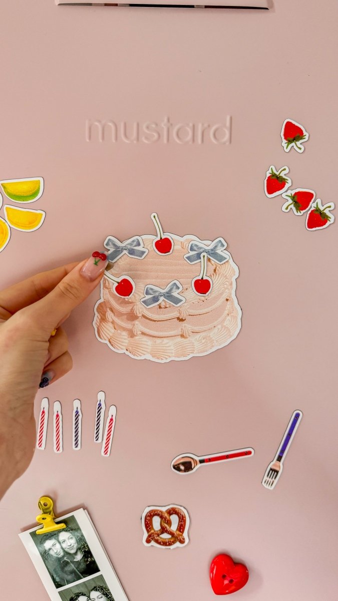 Fake Cake Mix 'n' Match Fridge Magnet Kit - TINYSTORETINYSTORETangible