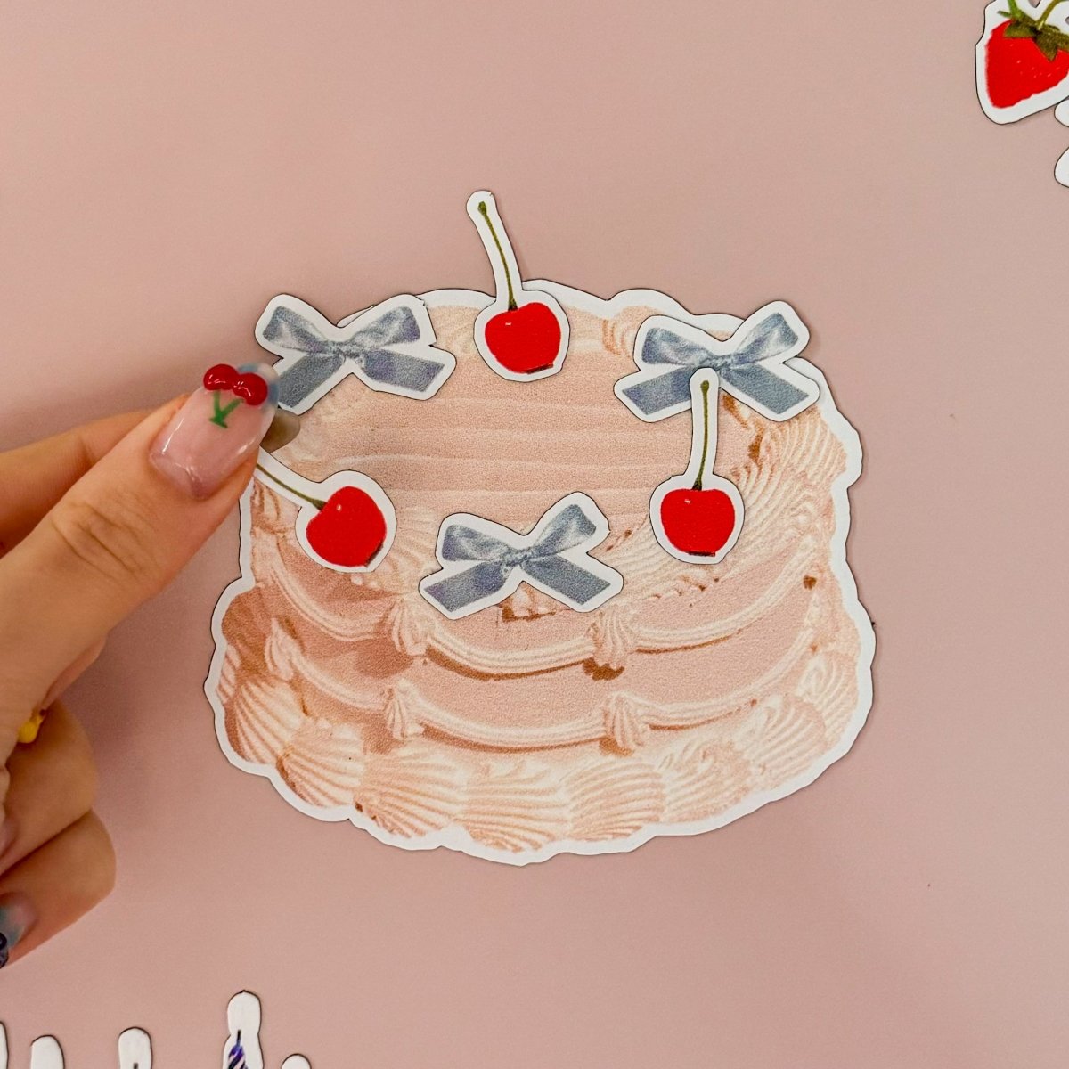 Fake Cake Mix 'n' Match Fridge Magnet Kit - TINYSTORETINYSTORETangible