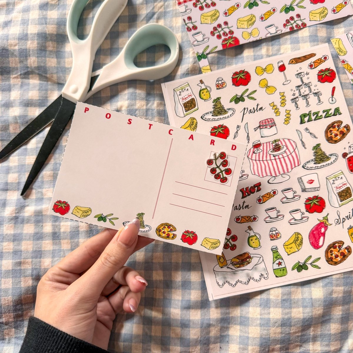 Italian Feast Stickersheet - Hello Adrianne x Martina's Tiny Store - TINYSTORETINYSTORETangible