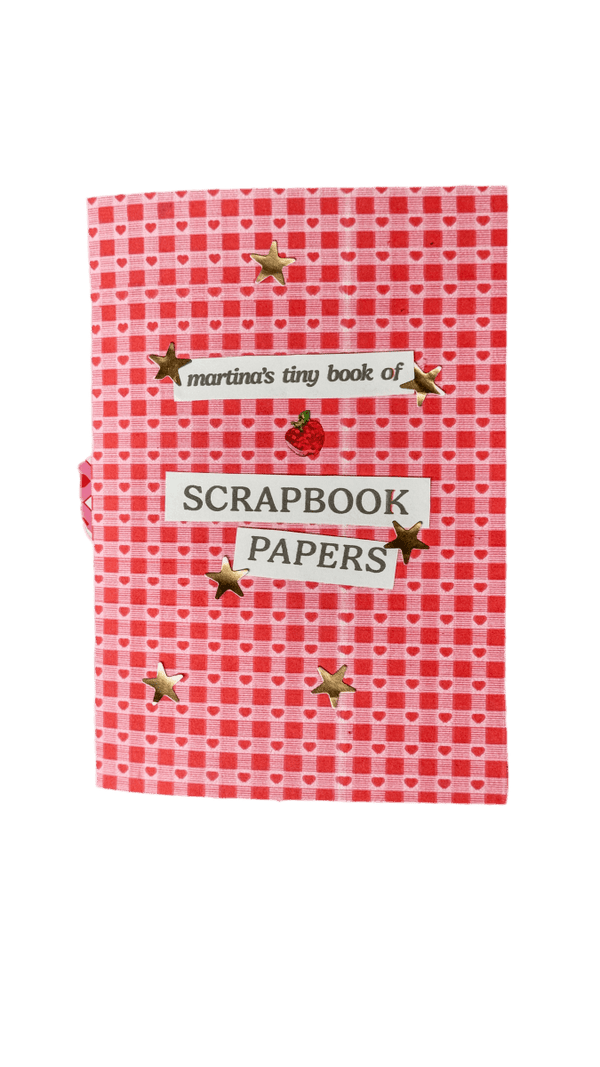 Martina’s Tiny Book of Scrapbooking Papers - TINYSTORETINYSTORETangible