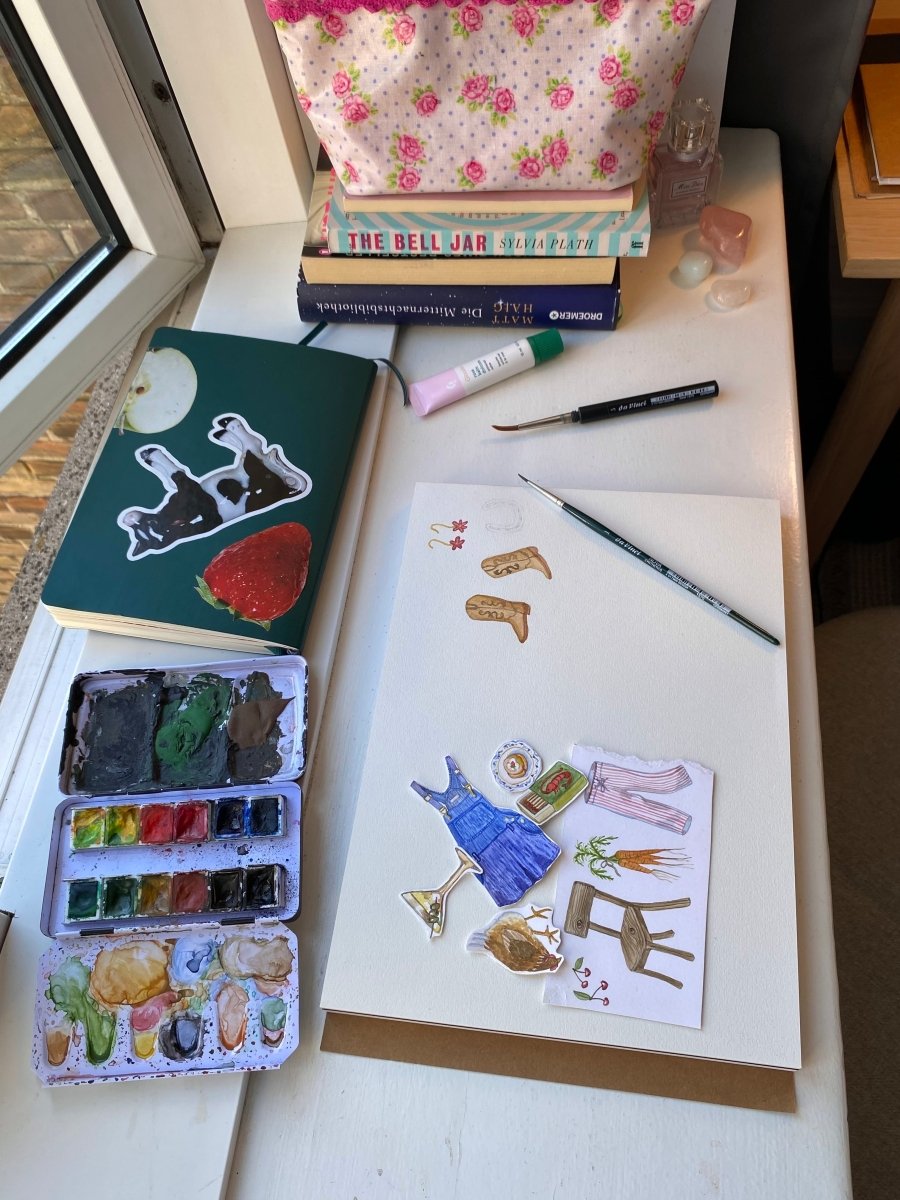 NOA MARIA 'Quiet Life' Stickersheet - TINYSTORETINYSTORETangible