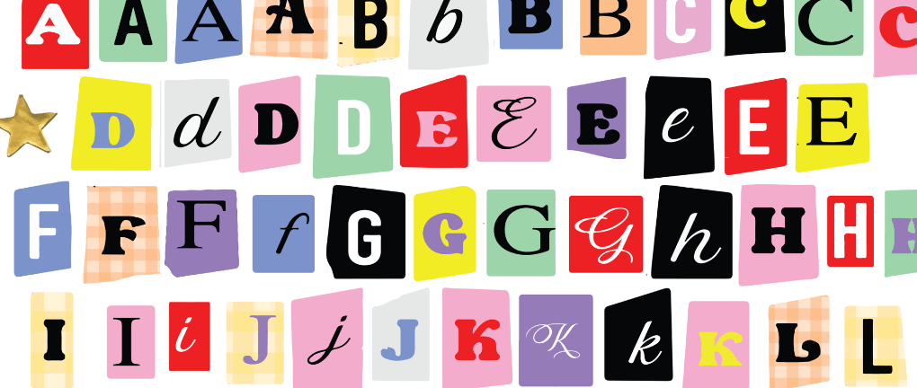 Print at Home Letter Stickers - Digital File Only - TINYSTORETINYSTOREDigital