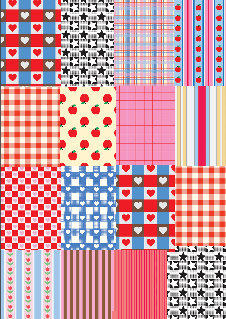 (Print at Home Version) Patterned Scrapbooking Papers - Edition 2 - TINYSTORETINYSTOREDigital