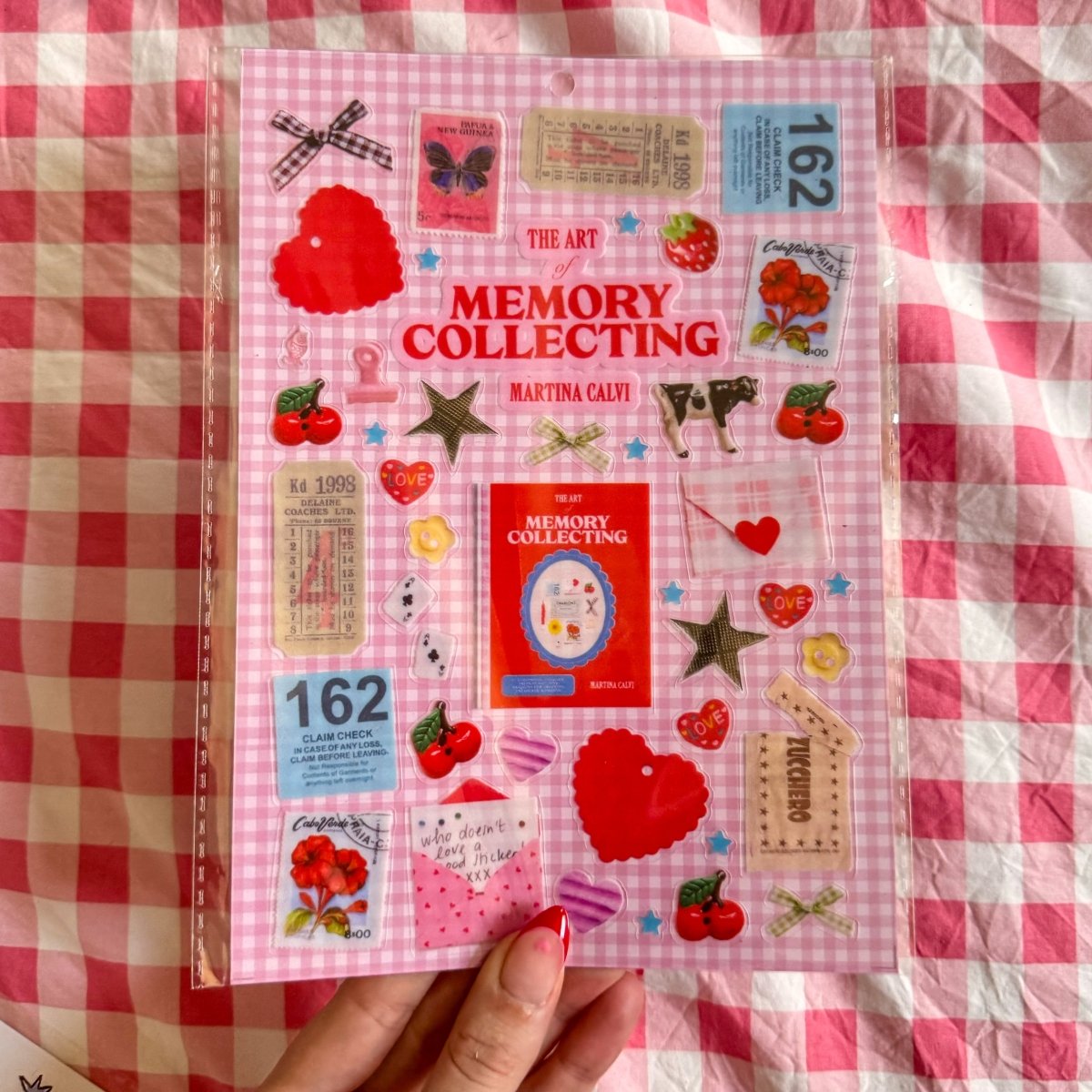 Special Edition Memory Collector’s *Premium Transparent* Stickersheet - TINYSTORETINYSTORETangible