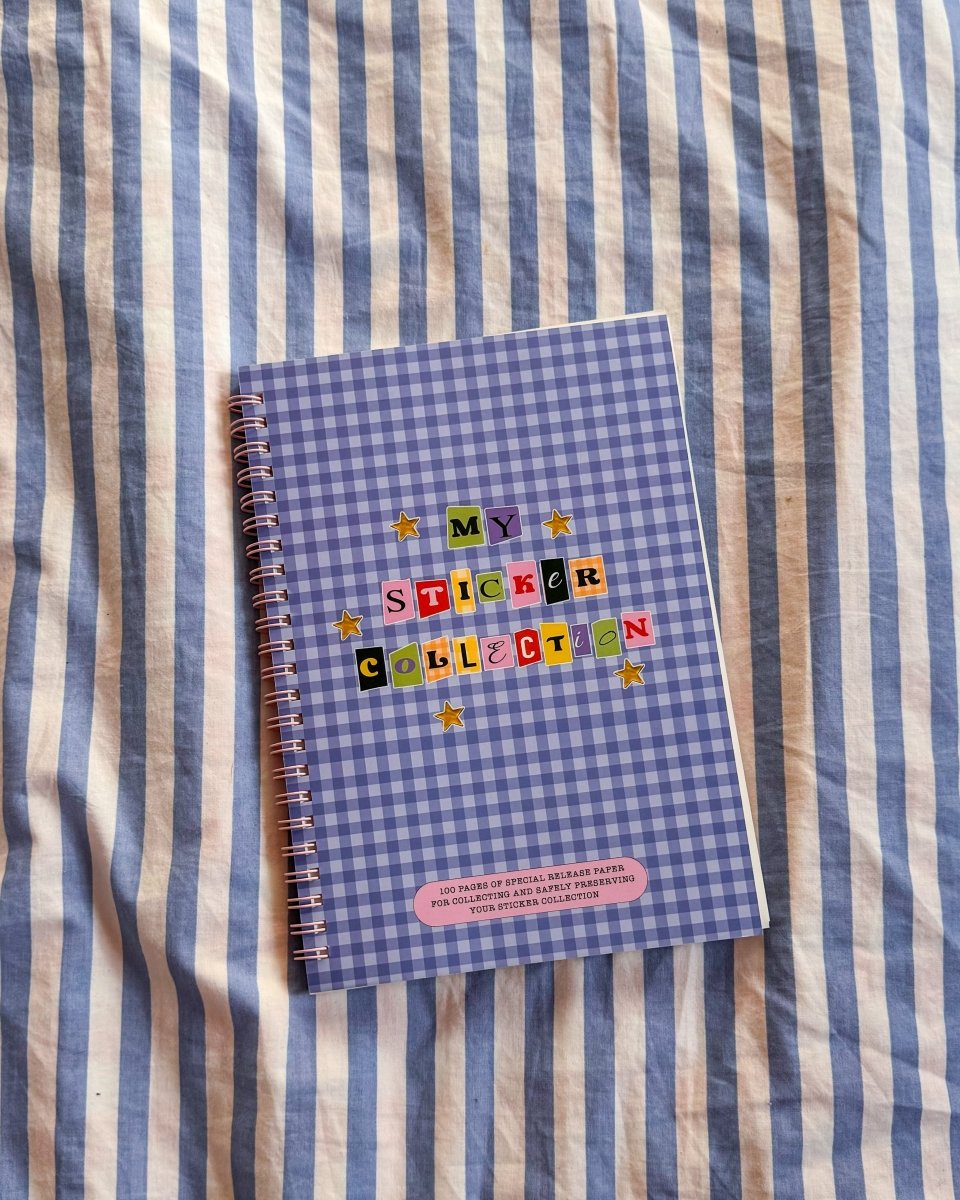 Sticker Collection Album - Reusable Release Book (just restocked!!) - TINYSTORETINYSTORETangible