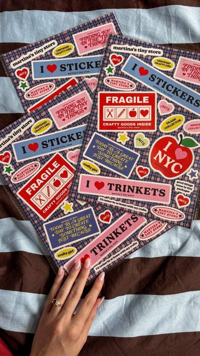TINYSTORE Official Merch Stickers - TINYSTORETINYSTORETangible