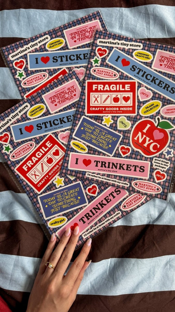 TINYSTORE Official Merch Stickers - TINYSTORETINYSTORETangible